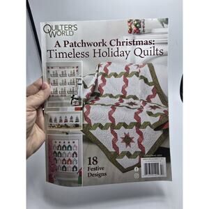 QUILTER'S WORLD MAGAZINE Christmas 2025 A Patchwork Christmas Holiday Quilts